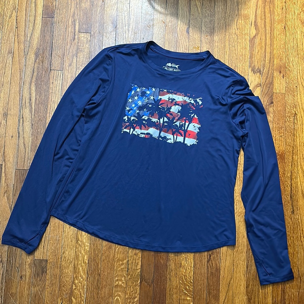 Silverbait mens drifit long sleeve shirt